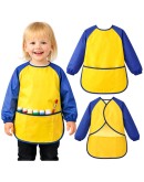 Защитна престилка за деца за рисуване, боядисване размер 98-122 3-7 години